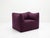 Violet B&b Italia Mario Bellini Le Bambole “Bambola” Arm Chair For Sale - Image 8 of 10