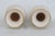 Ceramic Lenox Ming Blossom Vase Pair of 2 Embossed Ivory Porcelain With Gold Trim 4930b For Sale - Image 7 of 17