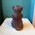 Brown Vintage Mid-Century Resin Monkey Statue For Sale - Image 8 of 9