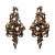 Late 19th Century Italian Rococo Style Carved and Painted Sconces - A Pair For Sale - Image 13 of 13