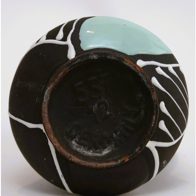 Ceramic Trinidad Pitcher Vase by Bodo Mans for Bay Keramik, West Germany, 1960s For Sale - Image 7 of 8