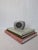 Black Vintage Japandi Monochrome Raku Ceramic Trinket Dish, 1980s For Sale - Image 8 of 10