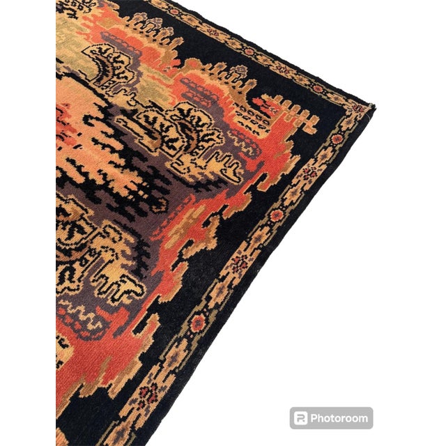 Art Deco Amsterdamse School Rug in the style of Jaap Gidding, 1920s For Sale - Image 6 of 10