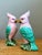 Mid 20th Century Vintage Ceramic Parrot Figurines - Pair For Sale - Image 5 of 12