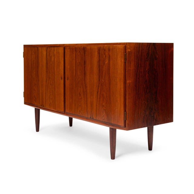 Wood Vintage 1960s Danish Mid-Century Rosewood Sideboard Credenza For Sale - Image 7 of 8