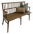 Four Hands Aspen Solid Oak Windsor Bench in Sandy Oak For Sale