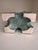 Vintage Turquoise Glazed Ceramic Japanese Foo Dogs, Made in Japan, C. 1960s - A Pair For Sale - Image 10 of 10