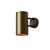 Mid-Century Modern Pair of Large Hans-Agne Jakobsson C627 'Rulle' Outdoor Sconces in Painted Brown For Sale - Image 3 of 13