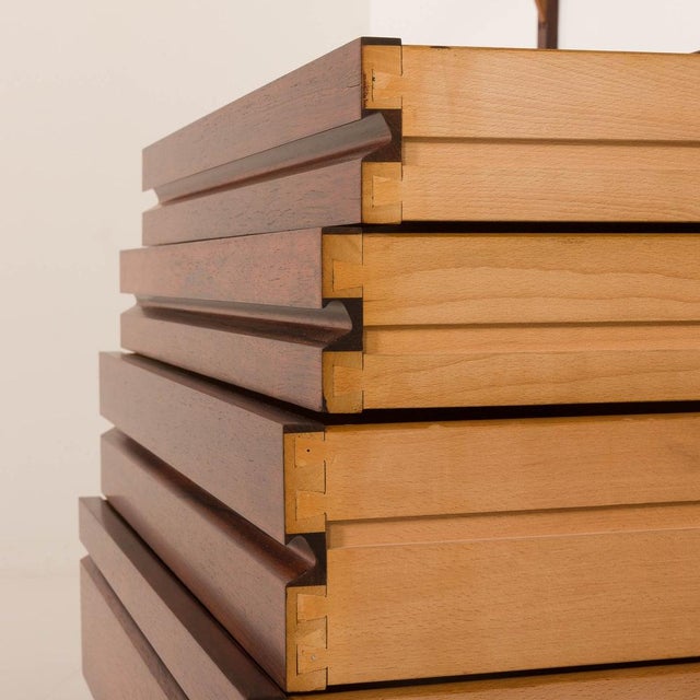 Three-Bay Rosewood Wall Unit by Poul Cadovius for Cado, 1960s For Sale - Image 13 of 18