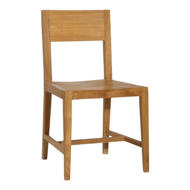 Clark Outdoor Teak Dining Chair Chairish