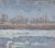 Realism 1970s Original Impressionist Winter Landscape Oil Painting, Ukrainian Art 32-37 For Sale - Image 3 of 6