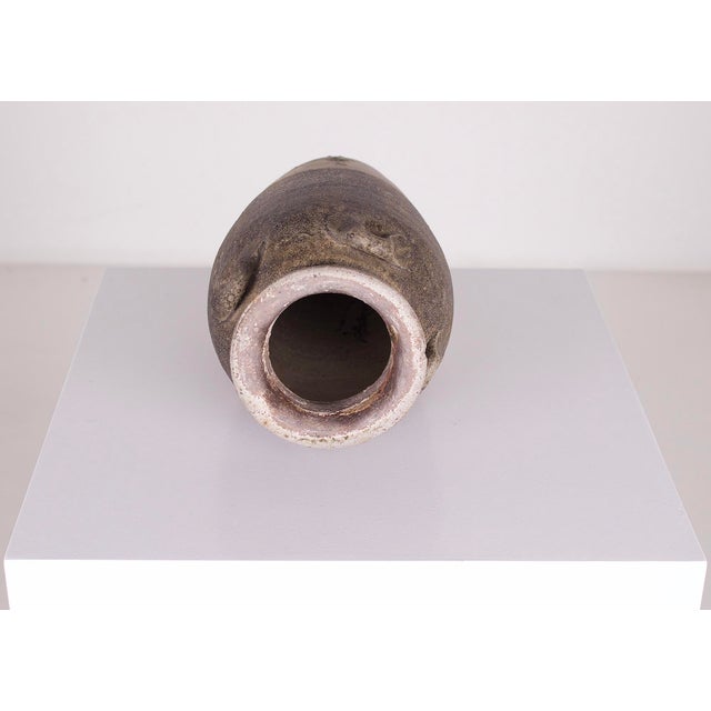 Ceramic Jarre Sawankhalok Storage Jar For Sale - Image 7 of 9