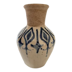 Vintage 1970's Moorish Design Studio Pottery Vase