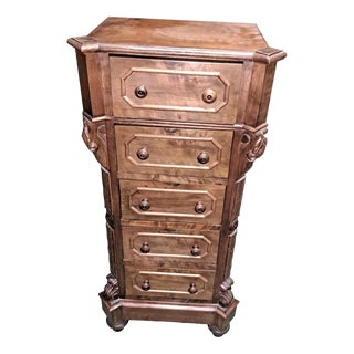 Small Louis Philippe Chest of Drawers, 1890s For Sale