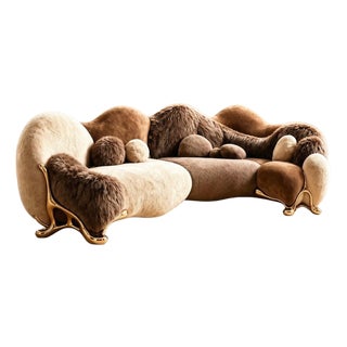 Orlévia Sculptural Sectional Sofa For Sale
