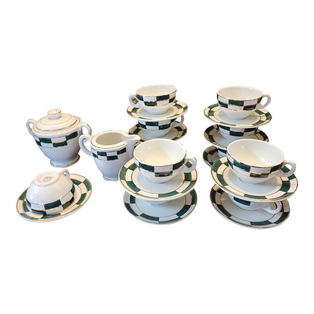 Luneville Art Deco Earthenware Set For Sale
