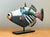 Vintage Hand Painted Ceramic Fish Sculpture on Stand For Sale - Image 4 of 14