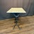 Metal Antique French Marble Top Cafe and Bistro Table With Cast Iron Base For Sale - Image 7 of 10