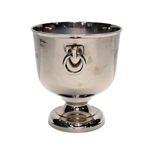 2000 - 2009 French Silver-Plated Cuvee Champagne Cooler For Sale - Image 5 of 10