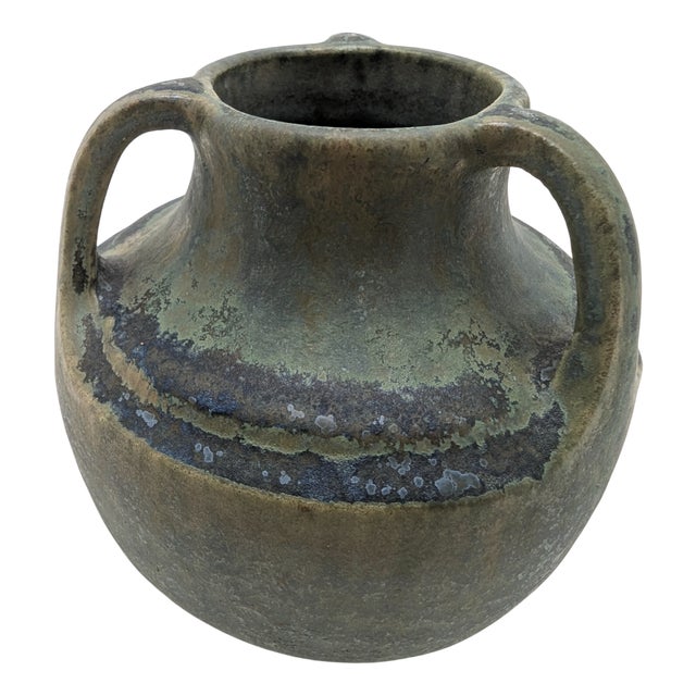 Small French Art Nouveau Henkel Vase by Emile Mosseux, 1890s For Sale