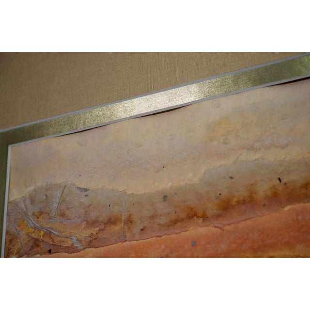 Johanna Haas Signed Modern Abstract Mixed-Media Watercolor On Paper 1971 Framed For Sale - Image 10 of 10