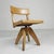 Wooden Swivel Chair, 1950s For Sale - Image 9 of 18