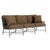 Brown Jordan Venetian Sofa, Mica frame with Fusion Moccasian fabric For Sale - Image 12 of 12