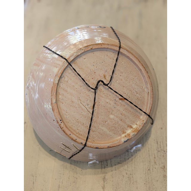 Mid 19th Century Spanish Ceramic Fajalauza Bowl From Granada For Sale - Image 4 of 4