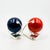 Space Age Red and Blue Eyeball Wall Lamps, 1970s, Set of 2 For Sale - Image 10 of 15
