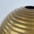 Vintage Ribbed Brass Vase by Paolo Marini for Laras Padova, Italy, 1960s For Sale - Image 3 of 11