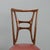 Mid-Century Chairs with Bordeaux Seats, 1950s, Set 6 For Sale - Image 4 of 9