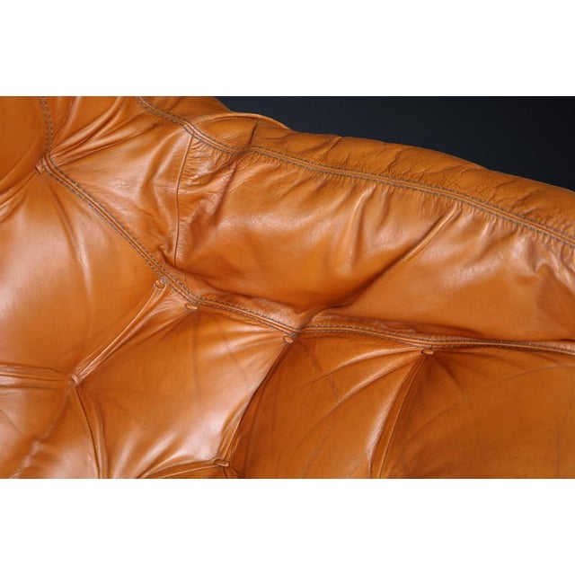 MP-41 Lounge Chairs in Cognac Leather by Percival Lafer, 1970s, Set of 2 For Sale - Image 17 of 18