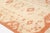 Vintage Hand-Knotted Turkish Oushak Rug in Terracotta, Peach, and Cream For Sale - Image 6 of 10