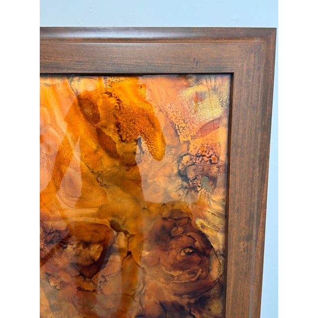 Sean Penney Original Copper Wall Artwork, Framed For Sale - Image 10 of 11