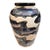 Beth Allison Gripenstraw “Salmon” Hand-Painted Ceramic Urn Vase, Santa Cruz, 1997 For Sale