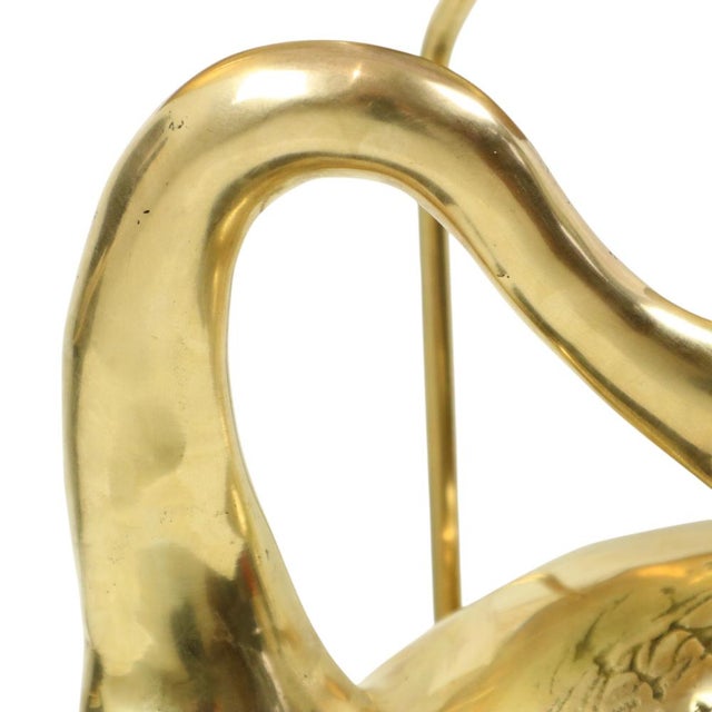 Large Hollywood Regency Swan Table Lamp from Regina, Italy, 1970s For Sale - Image 10 of 18