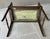 Baker Furniture Circa 1970 Diminutive Chinese Chippendale Faux Bamboo & Cane Window / Entryway Bench For Sale - Image 10 of 12