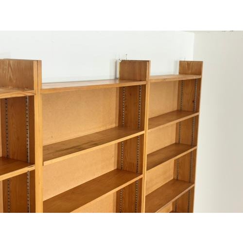 Large Vintage Shelving Unit in Pine, 1960s For Sale - Image 17 of 18