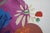 Florence Waze Fink Signed Flowers III Abstract Floral Serigraph Print 27" For Sale - Image 10 of 12