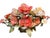 Chinese Jade Tree With Rose Quartz & White Carnelian Botanicals in Jade Planter For Sale - Image 4 of 4