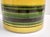 Postmodern Blue and Yellow Glazed Vase and Bottles attributed to Parravicini, 1970s, Set of 3 For Sale - Image 10 of 15