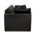 Black Conseta Two-Seater Sofa in Leather from Cor For Sale - Image 8 of 11
