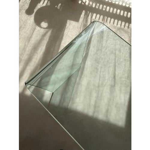 Italian Glass Side Table, 1980s For Sale - Image 6 of 11
