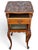 19th Century French Bedside Walnut Cabinet Marble Top Insert Marble. For Sale - Image 10 of 18