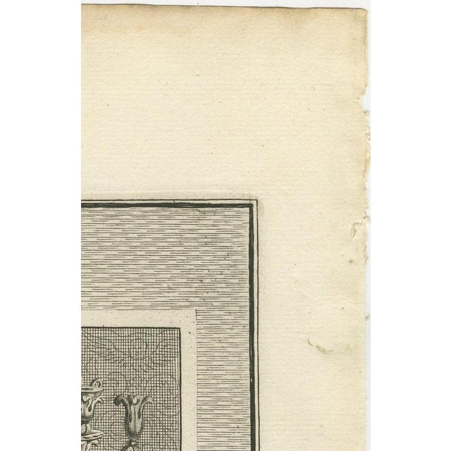 Beige Pieter Mortier, Tabernacle Altars, Golden Candlestick and Brazen Laver, 1700, Engraving For Sale - Image 8 of 12