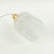 Metal Mid-Century Scandinavian Crystal Glass and Brass Pendant Light by Carl Fagerlund for Orrefors, Sweden, 1960s For Sale - Image 7 of 9