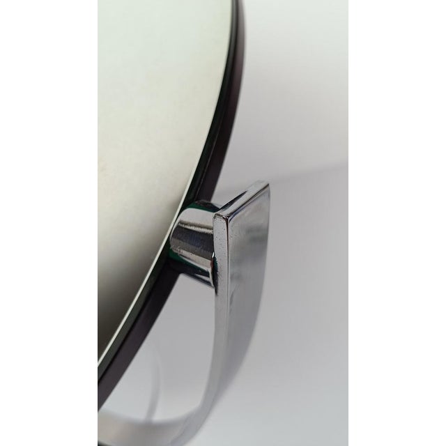 Vintage Eye Wear Counter Mirror with Adjustable Stand in Polished Chromed Metal, 1970s For Sale - Image 3 of 18