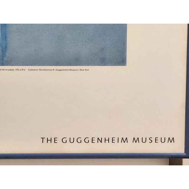 Piet Mondrian 1971 Piet Mondrian Centennial Exhibition, Guggenhiem Museum, Lithograph Poster For Sale - Image 4 of 6
