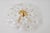 Austrian White Murano Flowered Glass Hanging Lamp, 1990s For Sale - Image 10 of 18