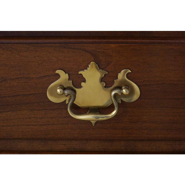 Stickley Cherry 2 Piece Secretary Desk W. Bookcase For Sale - Image 10 of 18